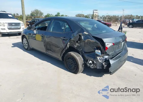 2018 Toyota Corolla Le из США, поврежденный, VIN 5YFBURHE7JP802408